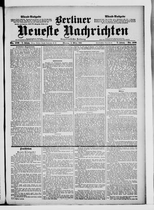 Berliner Neueste Nachrichten vom 04.03.1901