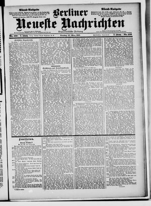 Berliner Neueste Nachrichten vom 12.03.1901