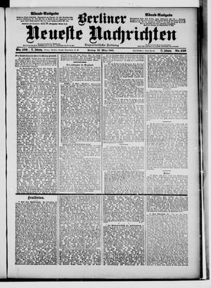 Berliner Neueste Nachrichten vom 15.03.1901
