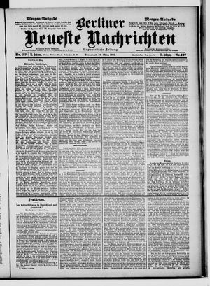 Berliner Neueste Nachrichten vom 16.03.1901