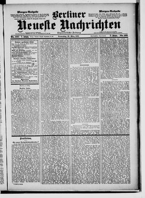 Berliner Neueste Nachrichten vom 21.03.1901