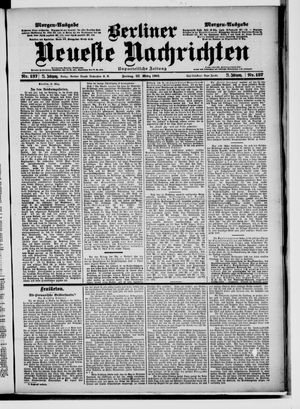 Berliner Neueste Nachrichten vom 22.03.1901