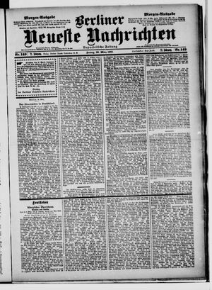 Berliner Neueste Nachrichten vom 29.03.1901