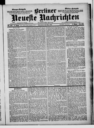 Berliner Neueste Nachrichten vom 30.03.1901