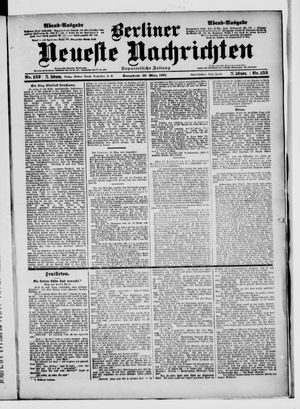 Berliner Neueste Nachrichten on Mar 30, 1901