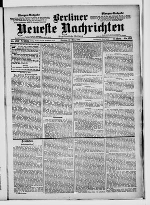 Berliner Neueste Nachrichten vom 31.03.1901