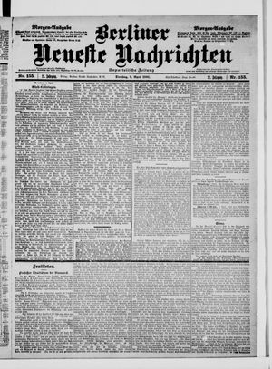 Berliner Neueste Nachrichten vom 02.04.1901