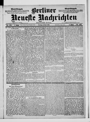 Berliner Neueste Nachrichten vom 02.04.1901