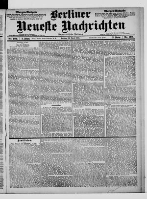 Berliner Neueste Nachrichten vom 12.04.1901