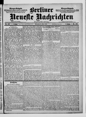 Berliner Neueste Nachrichten vom 17.04.1901