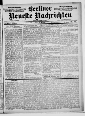 Berliner Neueste Nachrichten vom 31.05.1901