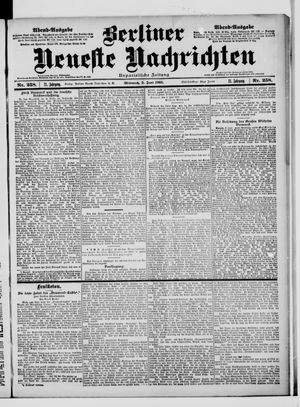 Berliner Neueste Nachrichten vom 05.06.1901