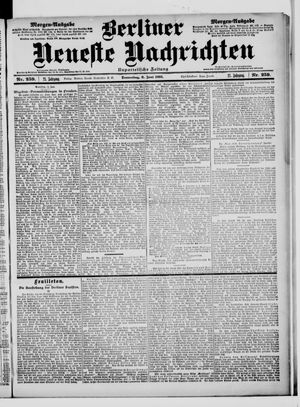 Berliner Neueste Nachrichten vom 06.06.1901