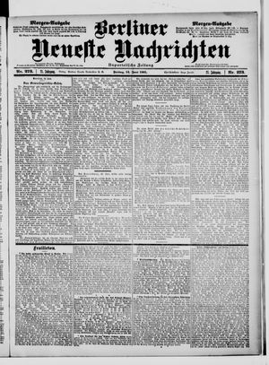 Berliner Neueste Nachrichten vom 14.06.1901