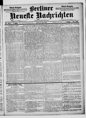 Berliner Neueste Nachrichten vom 21.06.1901