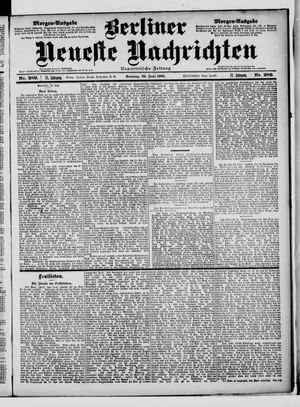 Berliner Neueste Nachrichten vom 23.06.1901