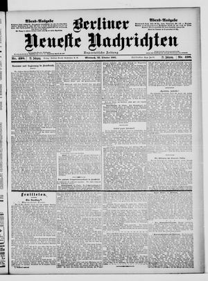 Berliner Neueste Nachrichten vom 23.10.1901