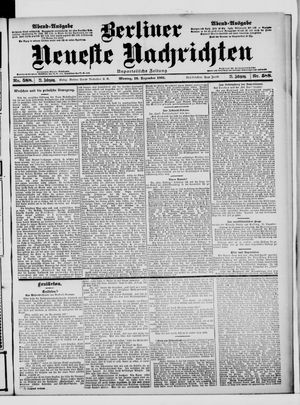 Berliner Neueste Nachrichten vom 16.12.1901