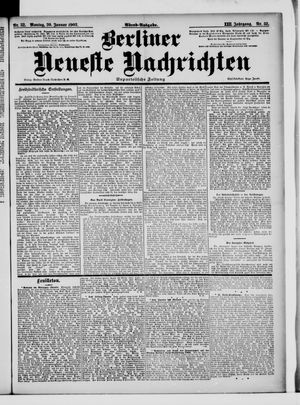Berliner Neueste Nachrichten vom 20.01.1902