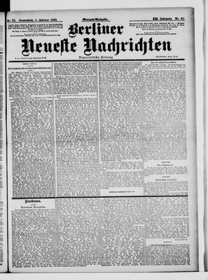 Berliner Neueste Nachrichten on Feb 8, 1902