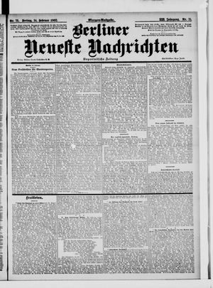 Berliner Neueste Nachrichten vom 14.02.1902