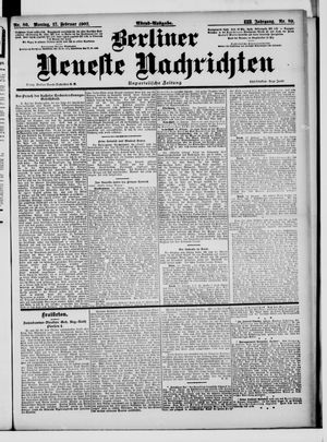 Berliner Neueste Nachrichten vom 17.02.1902