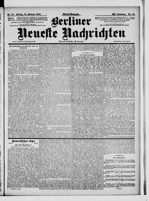 Berliner Neueste Nachrichten vom 21.02.1902
