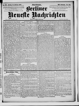 Berliner Neueste Nachrichten vom 28.02.1902