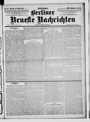 Berliner Neueste Nachrichten vom 10.03.1902