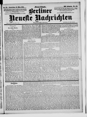 Berliner Neueste Nachrichten vom 13.03.1902