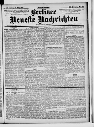 Berliner Neueste Nachrichten vom 14.03.1902