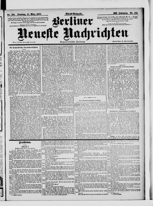 Berliner Neueste Nachrichten vom 18.03.1902