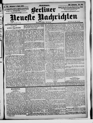 Berliner Neueste Nachrichten vom 09.04.1902