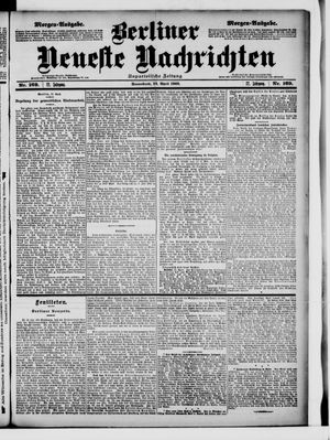 Berliner Neueste Nachrichten vom 12.04.1902