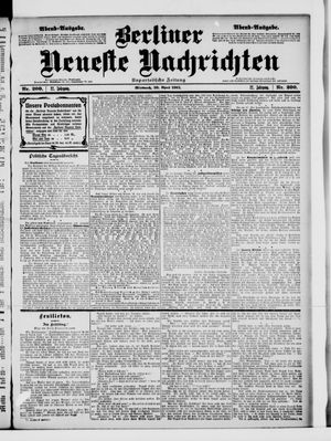 Berliner Neueste Nachrichten vom 30.04.1902