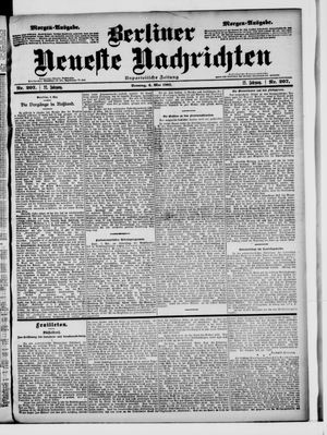 Berliner Neueste Nachrichten vom 04.05.1902