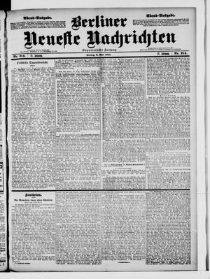 Berliner Neueste Nachrichten vom 09.05.1902