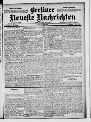 Berliner Neueste Nachrichten on May 16, 1902