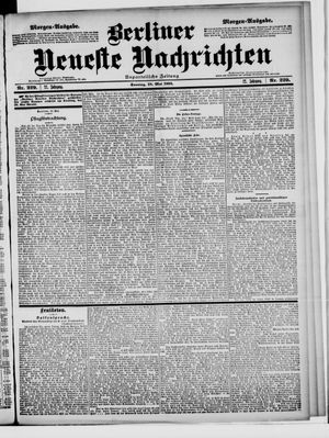 Berliner Neueste Nachrichten vom 18.05.1902