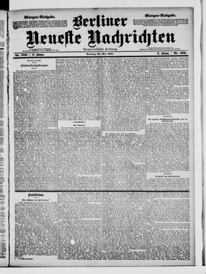 Berliner Neueste Nachrichten vom 25.05.1902