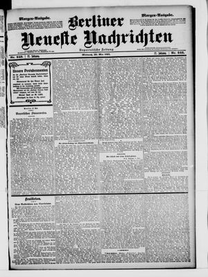 Berliner Neueste Nachrichten vom 28.05.1902