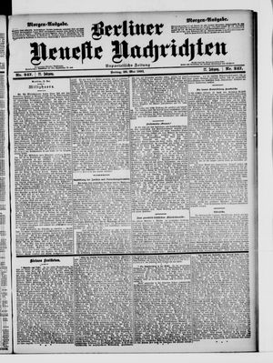 Berliner Neueste Nachrichten vom 30.05.1902