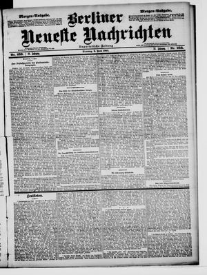 Berliner Neueste Nachrichten vom 03.06.1902