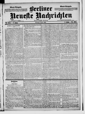 Berliner Neueste Nachrichten vom 03.06.1902