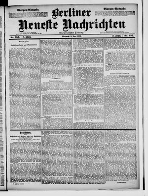 Berliner Neueste Nachrichten vom 04.06.1902