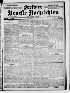 Berliner Neueste Nachrichten vom 07.06.1902