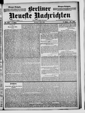 Berliner Neueste Nachrichten vom 08.06.1902