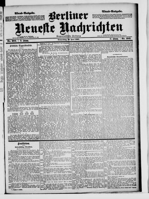 Berliner Neueste Nachrichten vom 19.06.1902