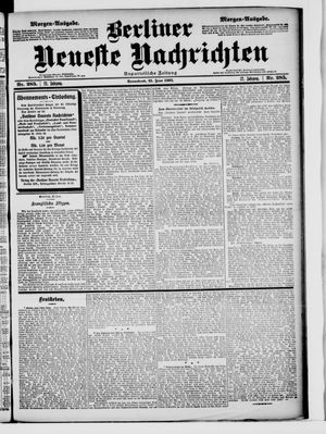 Berliner Neueste Nachrichten vom 21.06.1902