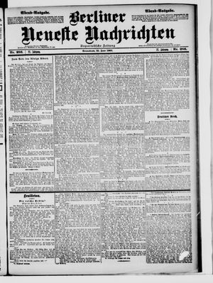 Berliner Neueste Nachrichten vom 21.06.1902